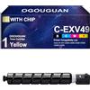 OGOUGUAN C-EXV49 Compatibile Cartuccia toner EXV49 NPG-67 GPR-53 Sostituzione per Canon IR C3320, C3320i, C3325i, C3330i, C3520i, C3525i, C3530i (1 giallo)