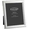 EDZARD Cornice portafoto Matera per foto, 20 x 25 cm, placcata in argento, anti-ossidazione, con retro in velluto