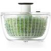 OXO Good Grips Mini centrifuga in resina per insalata 4.0, Trasparente, Piccola - Ciotola 2.7 L, Cestello 1.9 L