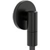 hansgrohe FixFit Fine S presa d'acqua, 28882340, FixFit Fine S nero cromato spazzolato [Rubinetteria Bagno > Prese d'Acqua]