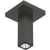 hansgrohe Universal braccio doccia, 24338340, Universal nero cromato spazzolato [Rubinetteria Bagno > Soffioni Doccia]