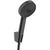 hansgrohe Pulsify Select S set doccia con supporto, 3 tipi di getto, 24306670, Pulsify Select S nero opaco [Rubinetteria Bagno > Set Doccia]