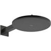 hansgrohe Raindance Alive S soffione doccia, 2 tipi di getto, 24540340, Raindance Alive S nero cromato spazzolato [Rubinetteria Bagno > Soffioni Doccia]