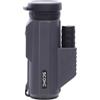 SCOKC Telescopio monoculare impermeabile, leggero, con borsa da viaggio, compatto, ingrandimento 10x, ampio campo visivo per bird watching, caccia, escursionismo, campeggio (10 x 32, grigio scuro)