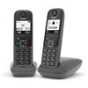 Siemens - Cordless Gigaset As490 Duo-nero