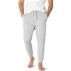 Amazon Essentials Pantaloni da Jogging in Misto Cotone Lavorato A Maglia Uomo, Grigio Medio Puntinato, L
