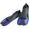 Tsuchiya Pinne da nuoto corte - Pinne leggere corte - Pinne unisex con tacco corto avvolto, pinne per immersioni, apnea, snorkeling e nuoto Tsuchiya