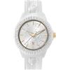Philipp Plein Plein Sport - Orologio analogico al quarzo da uomo, in silicone, Bianco - Psqba0123, cinghia