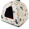 Petup Cuccia a Tenda Igloo - Beige: 40x40cm - Cucce per cani da interno - 1° ORDINE? scegli lo sconto BZR5 / BZR20 + 200 punti fedeltà