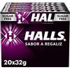 Halls Liquirizia Caramello Duro Scatola 20 Sticks 32 g