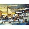 Buffalo Games - Charles Wysocki - Ice Riders on The Chesapeake Bay - Puzzle da 1000 pezzi per adulti impegnativo puzzle perfetto per serate di gioco - Dimensioni finite 26,75 x 19,75