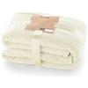 DecoKing Henry - Coperta in microfibra, Pile morbido, Tessuto, Crema (Cream), 70 x 150 cm