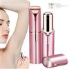 WUSJCOF Epilatore Viso, Depilatore Rasoio per Viso, Epilatore Delle Sopracciglia Donna con USB, Rasoio Elettrico Indolore per Viso, Labbra, Baffetti, La Zona Bikini