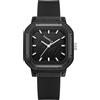 Alienwork Kids Orologio Bambini Ragazzi Ragazze Nero Bracciale in Silicone bambini Sport