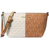 Michael Kors MK Signature - Borsa a tracolla piccola, Cervo Multi, Small, Borsa a tracolla