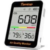 Temtop CO2 Monitor per la Qualità dell'aria Interna, Misuratore di CO2, Portatile, CO2, Temperatura, Umidità, Casa, Ufficio o Scuola C1
