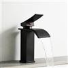 oupados Rubinetto Bagno Miscelatore Lavabo Rubinetto Lavabo Cascata Con 2 Tubi Dell'acqua da 60 cm e un Tubo Filettato per Bagno,Cucina,Giardino
