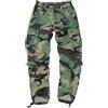 XNMAYA Pantaloni cargo da donna ad asciugatura rapida, casual, militari, mimetici, da lavoro, casual, con tasche, Blu mimetico., 52