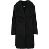 Urban Classics Ladies Soft Sherpa Coat Parka Uomo, Nero (Black 00007), Medium Donna