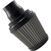 AERZETIX - C64455 - Filtro dell'Aria Sportivo Universale Ø65mm - Colore Nero - per Auto Competizione Tuning Moto - Sistema di Aspirazione dell'Aria Motore