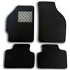 MTC Automotive Tappetini per Fiat Punto II 188 dal 1999 al 2010 (anche Classic) su Misura, Antiscivolo, battitacco in gomma rinforzato