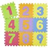 Baroni Toys Tappeto 9 Pezzi Componibile per Bambini in EVA, Tappeto Puzzle da Bambino Numeri Removibili, Tappeto Giocattolo in Schiuma ad Incastro in Materiale Sicuro e Atossico, 30x30 cm