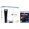 Sony PlayStation 5 825GB - Bianco + Spider-Man Miles Morales, good