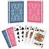 Aomaic Carte da Gioco Professionali 2 Mazzi Carte da Poker Set Giochi di Carte Playing Cards Poker Cards per Riunione di Famiglia Riunione di Amici