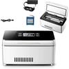 YTUK Custodia refrigerante for insulina, frigorifero portatile for insulina con schermo LED for la visualizzazione della temperatura, mini frigorifero for medicinali ricaricabile tramite USB (1(1 Battery)