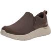 Skechers Go Walk Flex Impeccable II, Sneaker Uomo, Khaki Textile, 46 EU