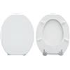 Ceramica globo Copriwater Globo Prima compatibile in poliestere bianco