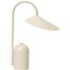 Ferm Living - Lampada senza fili ricaricabile Arum - Beige - Ferro
