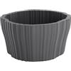 Kartell - Portavaso Corteza - Grigio - Polietilene riciclato - Designer Patricia Urquiola