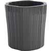 Kartell - Portavaso Corteza - Grigio - Polietilene riciclato - Designer Patricia Urquiola