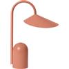 Ferm Living - Lampada senza fili ricaricabile Arum - Arancione - Ferro