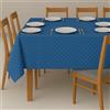 Corredocasa Tovaglia da tavola Antimacchia e Impermeabile - No Stiro, Idrorepellente, Facile da Pulire e Lavare - Ottima Qualità, Disponibile in Vari Colori e Misure (Blu, 18 Posti 140X360)