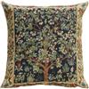 Home of Christmas Federa per cuscino 45 x 45 cm, di alta qualità, Gobelin, cuscino decorativo, opere d'arte (albero della vita William Morris 3)