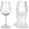 POLOPLAST PZ 4 CALICE LAVABILE 400 CC IN TRITAN PER VINO PROSECCO TRASPARENTI BICCHIERI VINO WINE PLASTICA FLUTES HAPPY HOUR APERITIVO APERICENA