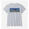 Patagonia W'S P-6 Logo Responsabili-Tee White Donna