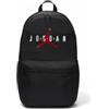 Jordan Nike Jordan Jam Hbr Backpack Zaino Nero Scritta Bia Logo Ross