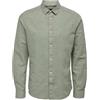 Only & Sons Onscaiden Life Ls Linen Blend Noos Swamp Camicia Salvia Uomo