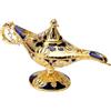 UOCAI Aladin, lampada da 12 cm, Aladdin Genie, decorazione classica, decorazione per la casa, regalo di compleanno (Phnom Penh Blue)