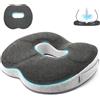 KUWUNG Cuscino Antidecubito, Ciambella per Sedersi, Cuscino Sedia Ufficio, CuscinoCcoccige, Ideale per Casa, Ufficio, Yoga, Auto e Sedia a rotelle