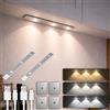 CLAR - Luce LED Sottopensile con Sensore di Movimento, Senza Fili e Ricaricabile, Luce Magnetica per Cucina e Armadio, 40 cm (Pack 2)