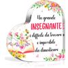 Targa Laurea In Acrilico - Cuore 10x10cm Personalizzato, Regalo Per Dottoresse - Foto 5