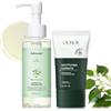 Beinup 2 Pezzi Heartleaf Olio Detergente per il Controllo Dei Pori + Heartleaf Suncream SPF 50, Pore Control Cleansing Oil, Crema Solare Coreana, per Pelli Sensibili e a Tendenza Acneica