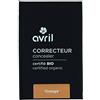 Avril - Correttore Bio - Texture Cremosa - Applicazione Dito o Pennello - 100% di origine naturale - Certificato Bio Ecocert - Made in Italy - 4g
