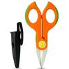 Intercable 16020-F1-TS Edizione Tennis - Jannik Sinner - 3 in 1 Forbice per Elettricisti, Tagliare, Spellare, Crimpare, F1, Rame, Arancione pel di carota