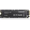 Vansuny 512GB SSD M.2 NVMe PCIe 3.0 SSD Interno 2280 3D NAND SSD M. Disco a Stato Solido per PC Laptop Desktop (512GB, Nero)