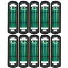 RiToEasysports Confezione da 10 mini livella a bolla quadrata ad alta precisione per treppiedi, macchine, appendere